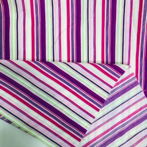 Striped 100 % Cotton Fabric 60" wide - Picture 3 of 6